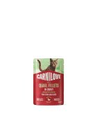 Carnilove Sterilised Prepeliță plic hrană umedă fără cereale pisici sterilizate (în sos) bax 85g x 24buc