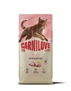 Carnilove True Fresh Sterilised Curcan hrană uscată fără cereale pisici sterilizate 400g