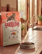 Carnilove True Fresh Sterilised Pește și Curcan hrană uscată fără cereale pisici sterilizate 2kg