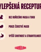 Carnilove True Fresh Sterilised Pește și Curcan hrană uscată fără cereale pisici sterilizate 400g