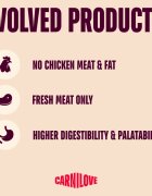 Carnilove True Fresh Sterilised Rață și Mazăre hrană uscată fără cereale pisici sterilizate 2kg