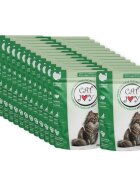 CAT JOY Curcan plic hrană umedă pisici (în sos) bax 85g x 24buc