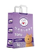 CAT JOY Lavanda așternut igienic pisici peleți tofu aglomerant ecologic biodegradabil 5l