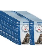 CAT JOY Somon plic hrană umedă pisici (în sos) bax 85g x 24buc