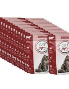 CAT JOY Vită plic hrană umedă pisici (în sos) bax 85g x 24buc
