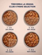 Club 4 Paws Premium Plus Selection Pui și Vită plic hrană umedă pisici (în sos) 80g