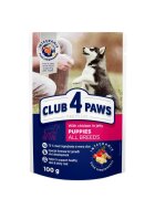 Club 4 Paws Premium Puppy Pui hrană umedă câini junior (în aspic) Premium Junior XS-XL Pui plic hrană umedă câini junior (în aspic) 100g