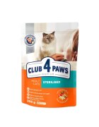 Club 4 Paws Premium Sterilised Pui hrană uscată pisici sterilizate 300g