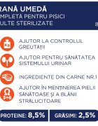 Club 4 Paws Premium Sterilised Vită plic hrană umedă pisici sterilizate (în aspic) 80g