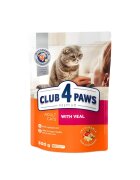 Club 4 Paws Premium Vită hrană uscată pisici 300g