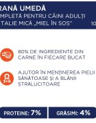 Club 4 Paws Premium XS-S Miel hrană umedă câini (în sos) Premium XS-S Miel plic hrană umedă câini (în sos) 100g