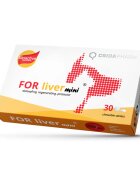 CRIDA PHARM For Liver Mini supliment sistem hepatic câini comprimate masticabile For Liver Mini XS-XL supliment sistem hepatic câini și pisici cutie 30 comprimate masticabile