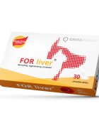 CRIDA PHARM For Liver supliment sistem hepatic câini comprimate masticabile For Liver XS-XL supliment sistem hepatic câini și pisici cutie 30 comprimate masticabile
