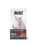 DECENT Hairball Care Pui hrană uscată pisici limitarea ghemurilor de blană 15kg