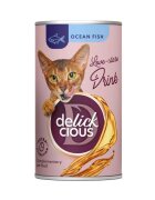 DELICKCIOUS Băutură Pește conservă recompense pisici (topping) 140g