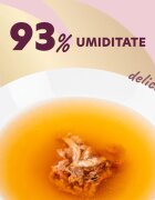 DELICKCIOUS Băutură Pește conservă recompense pisici (topping) 140g
