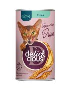 DELICKCIOUS Băutură Ton conservă recompense pisici (topping) 140g