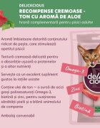 DELICKCIOUS Creamy Snack Ton și Aloe Vera plic recompense pisici 60g