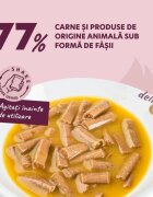 DELICKCIOUS Dinner Rață și dovleac plic hrană umedă pisici (în supă) bax 85g x 12buc