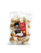 Delisnacks Os Alb Înnodat recompense câini cu Somon 25g x 6