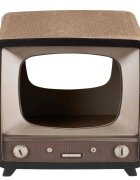 DISTRICT 70 Căsuță de Pisici Telly cu Placă de Zgâriat 39 x 29 x 37 cm
