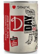 DISUGUAL D Day Dog XS-XL Vită conservă hrană umedă fără cereale câini (pate) 400g