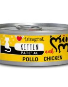 DISUGUAL Mini Me Kitten Pui conservă hrană umedă fără cereale pisici junior (pate) 85g