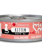 DISUGUAL Mini Me Kitten Somon conservă hrană umedă fără cereale pisici junior (pate) 85g