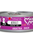 DISUGUAL Mini Me Rață conservă hrană umedă fără cereale pisici (pate) 85g
