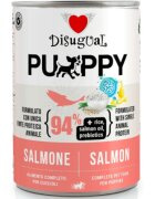 DISUGUAL Monoprotein Puppy XS-XL Somon conservă hrană umedă monoproteică câini junior (pate) 400g