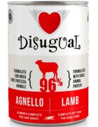 DISUGUAL Monoprotein XS-XL Miel conservă hrană umedă monoproteică fără cereale câini (pate) 400g