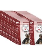 DOG JOY XS-S Vită plic hrană umedă câini (în sos) bax 100g x 24buc