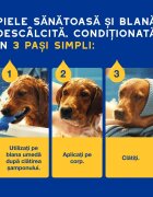 DOUXO SPA Conditioner Oatmeal balsam câini hidratant descâlcirea blănii Vanilie și Nucă de cocos flacon 250ml