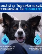 DOUXO SPA Ear Cleaner dewaxing soluție igiena urechilor câini și pisici hidratantă hipoalergenică flacon cu aplicator 120ml