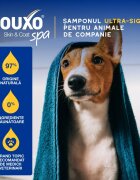 DOUXO SPA Hydrating Oatmeal șampon câini hidratant Vanilie și Nucă de cocos flacon 250ml