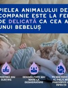 DOUXO SPA Low-Stress Refresh Mousse șampon spumă pisici fără clătire hidratantă Vanilie și Nucă de cocos flacon cu aplicator 150ml