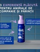 DOUXO SPA Low-Stress Refresh Mousse șampon spumă pisici fără clătire hidratantă Vanilie și Nucă de cocos flacon cu aplicator 150ml