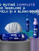 DOUXO SPA Low-Stress Refresh Mousse șampon spumă pisici fără clătire hidratantă Vanilie și Nucă de cocos flacon cu aplicator 150ml
