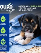 DOUXO SPA Puppy șampon câini junior hidratant hipoalergenic Vanilie și Nucă de cocos flacon 250ml