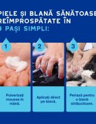 DOUXO SPA Quick Refresh Mousse șampon spumă câini fără clătire hidratantă Vanilie și Nucă de cocos flacon 150ml