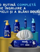 DOUXO SPA Quick Refresh Mousse șampon spumă câini fără clătire hidratantă Vanilie și Nucă de cocos flacon 150ml