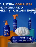 DOUXO SPA Shampoo 2 in 1 Conditioning șampon și balsam 2în1 câini descâlcirea blănii Vanilie și Nucă de cocos flacon 250ml