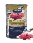 DR. CLAUDER'S Selected Meat XS-XL Miel Orez conservă hrană umedă câini (în suc propriu) 400g