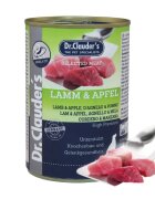 DR. CLAUDER'S Selected Meat XS-XL Miel și Mere conservă hrană umedă fără cereale câini sistem articular (în suc propriu) 400g