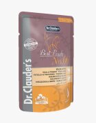 DR. CLAUDER'S Vițel și Curcan plic hrană umedă pisici (în sos) bax 100g x 20buc