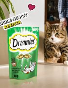 DREAMIES Catnip punguță recompense pisici 60g