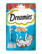 DREAMIES Somon punguță recompense pisici 60g