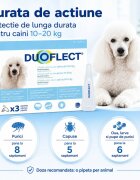 Duoflect spot-on solutie antiparazitara câini 10-20kg 3 pipete