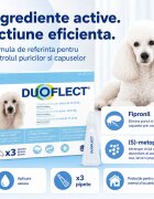 Duoflect spot-on solutie antiparazitara câini 10-20kg 3 pipete