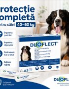 Duoflect spot-on solutie antiparazitara spot-on soluție antiparazitară câini 40-60kg 3 pipete